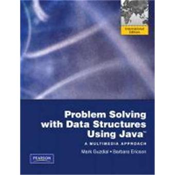 data structure and problem solving using java